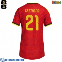Fotballdrakt Dame Belgia Timothy Castagne #21 Hjemmedrakt VM 2026 Kortermet